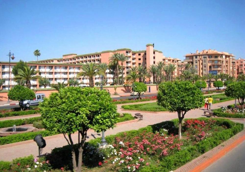 Superbe Appartement En Residence Avec Piscine Marrakesch Exterior foto