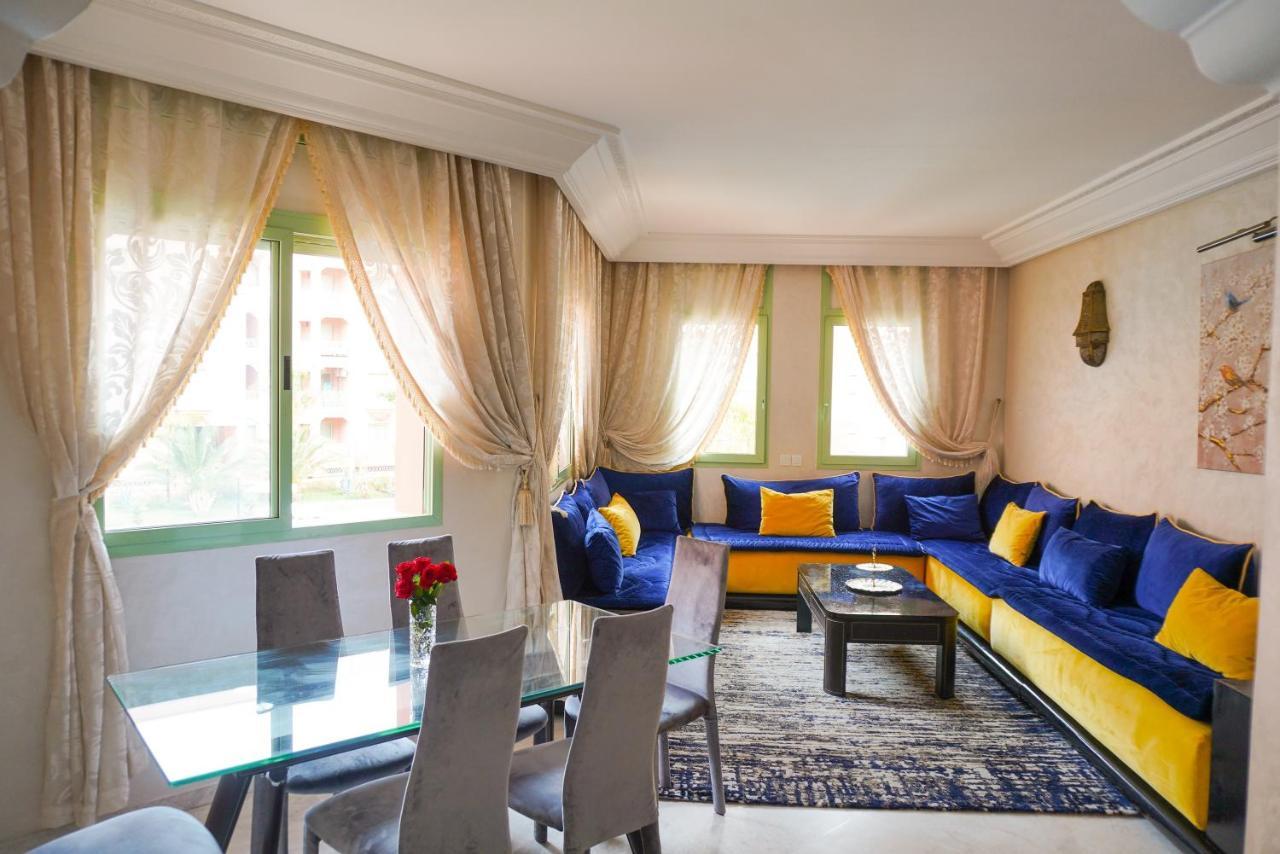 Superbe Appartement En Residence Avec Piscine Marrakesch Exterior foto